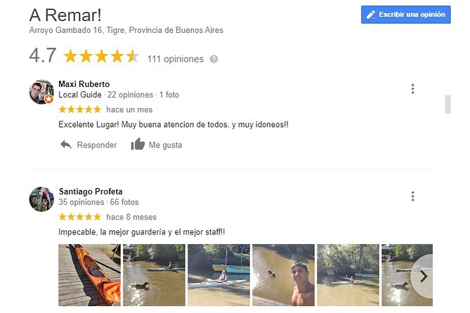 Guided Kayak Tour in Buenos Aires. - Is the $95 price good value?