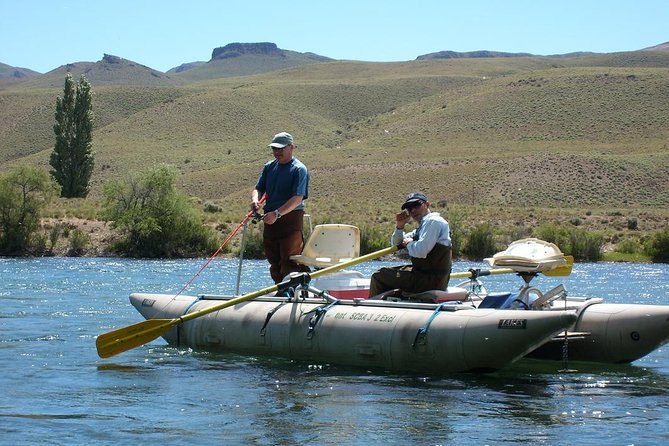 Half Day Flyfishing Or Spinning In The Limay River from Bariloche - What the boat trip feels like