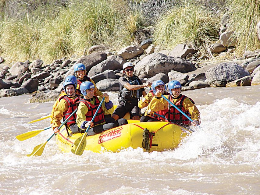 Half Day Rafting Mendoza River - Lunch at the parador and the long pause