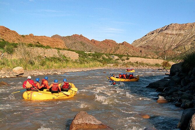 Half Day Rafting or Canopy Adventure Excursion in Mendoza - Twelve kilometers on the Mendoza River