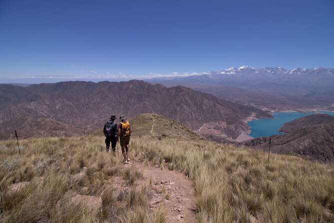 Hiking in the Mountains of Mendoza | Epic Views & Hot Springs - Potrerillos Dam gives you the first big view