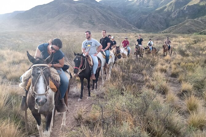 Horseback riding at sunset - Diego, the horses, and the beginner question