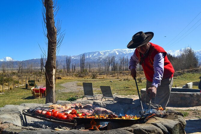 Horseback riding, barbecue and wines in Tupungato, Uco Valley - Riding beneath Tupungato Volcano and the Cordón del Plata