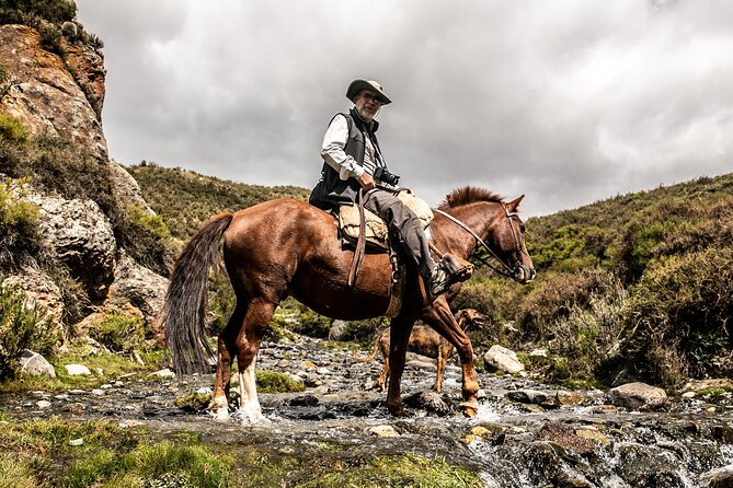 Horseback Riding in the Andes, gaucho experience & BBQ - The morning ride from Mendoza to the ranch