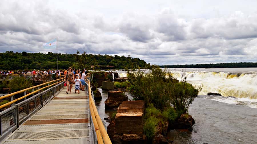 Iguazu Falls Argentinean Side from Puerto Iguazu - Hotel pickup and the ride into the park
