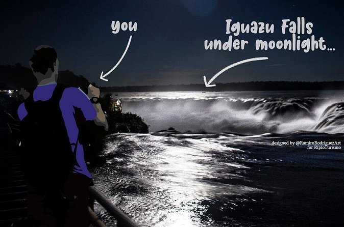 Iguazu Falls FullMoon Trekking under the Moonlight - Small group size and guide support