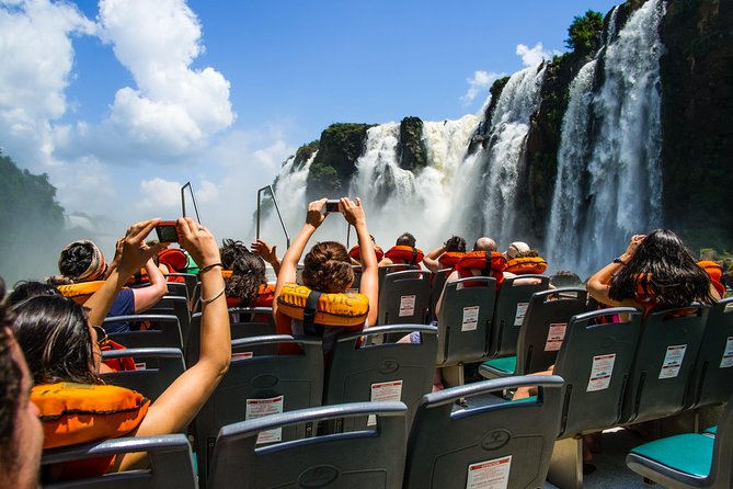 Iguazu Falls Tour, Boat Ride, Train and Safari Truck - Devil’s Throat by ecological train