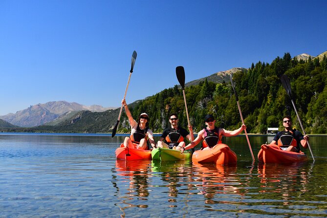 Kayak Simple rental in Moreno Lake - The views, islands, and changing water conditions