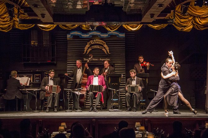 La Ventana Tango Show in Buenos Aires - Dinner includes steak, empanadas, and Argentine wine