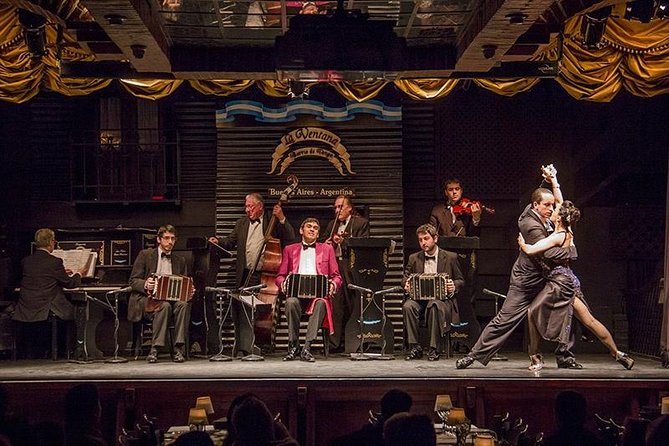 La Ventana Tango Show With Optional Dinner In Buenos Aires - The orchestra and classic tango style