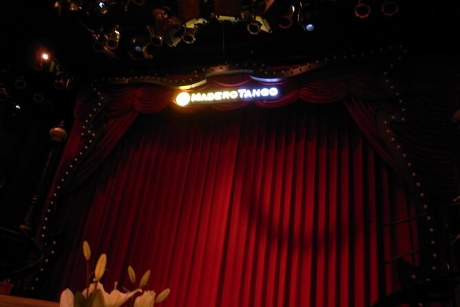 Madero Tango Show with Optional Dinner in Buenos Aires - How the $43.50 price works for you