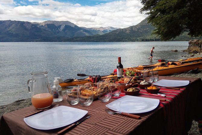 Mascardi Lake Kayaking and Trekking - Playa Leones, the day’s best pause
