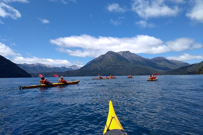 Mascardi Lake Kayaking and Trekking - Returning to the beach and paddling back