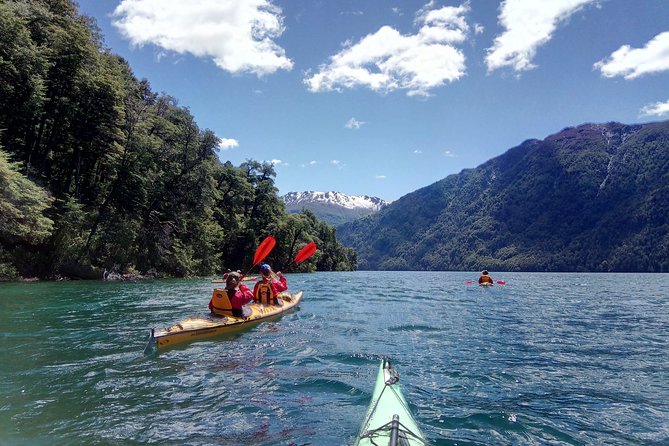 Mascardi Lake Kayaking and Trekking - Kayaking toward Playa Leones