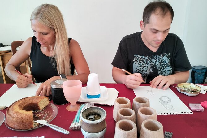 Mate and paint experience with pastry tasting in Buenos Aires - The value of $62 for three hours
