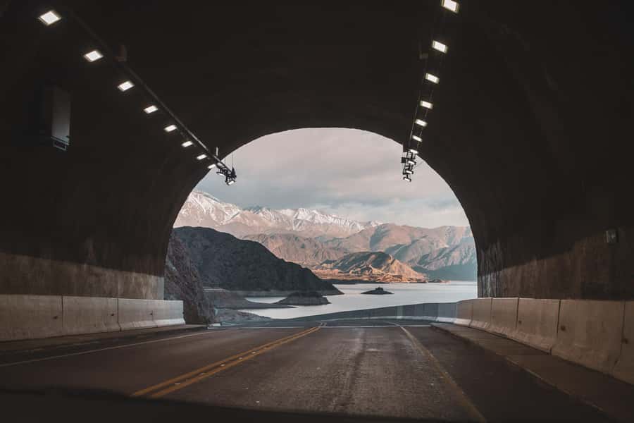 Mendoza: High Mountain and Aconcagua Park Tour with BBQ - Puente del Inca and the mountain route