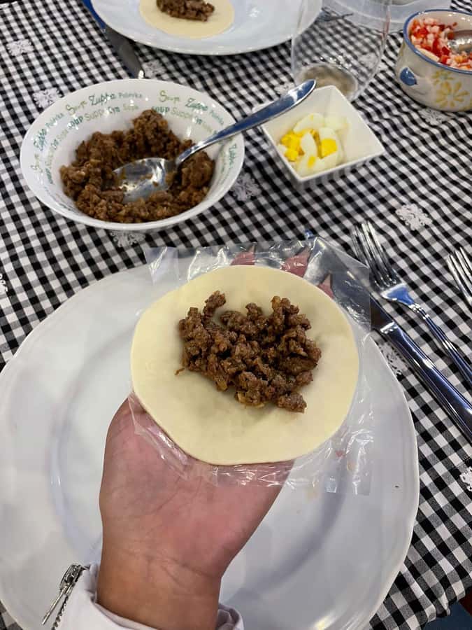 Mendoza: Make An Argentine Asado With A Local & Taste Malbec - Making empanadas while the fire gets ready