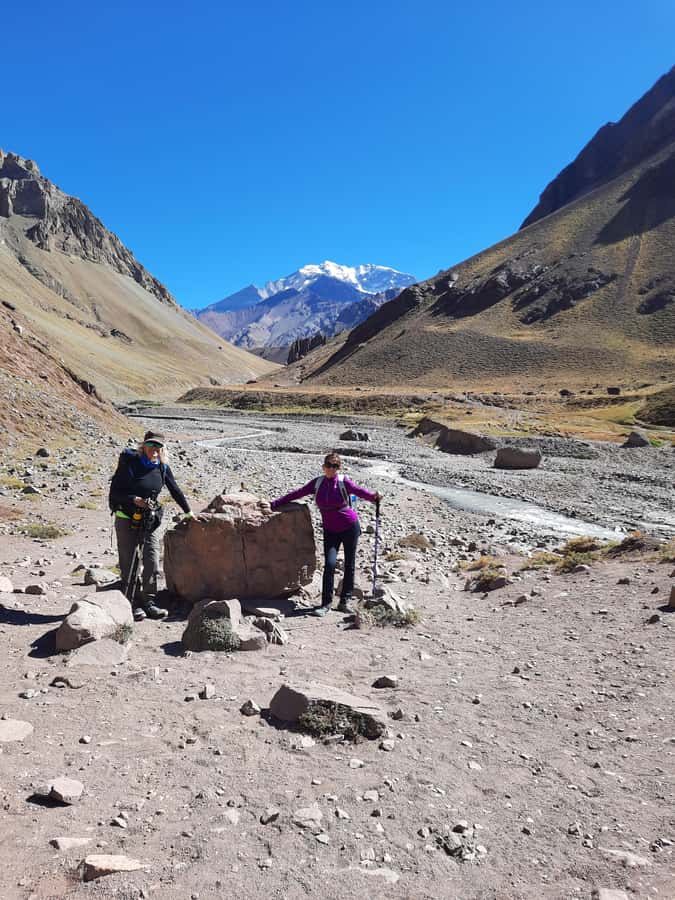 Mendoza: Mt. Aconcagua Confluencia Camp Trekking - Lunch, guide support, and the small-group advantage