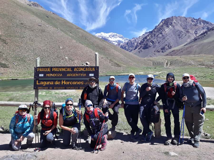 Mendoza: Mt. Aconcagua Confluencia Camp Trekking - The early drive from Mendoza into the Andes