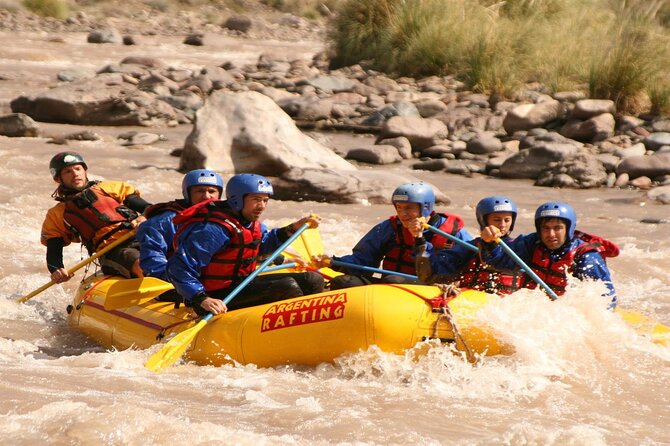 Mendoza River Rafting & Zipline Adventure Experience - Getting ready at the river base camp
