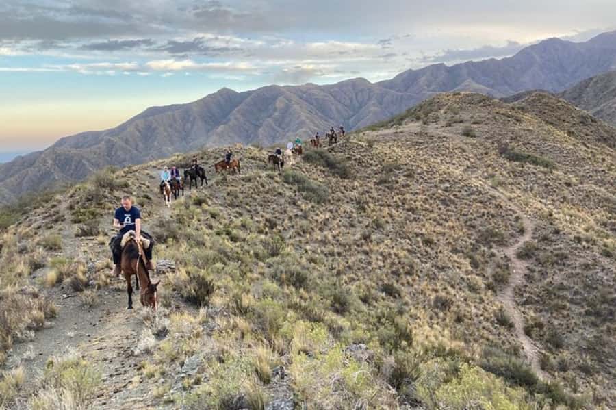 Mendoza: Sunset Horse Back Riding in the Mountains and BBQ - Leaving Mendoza for the Foothills