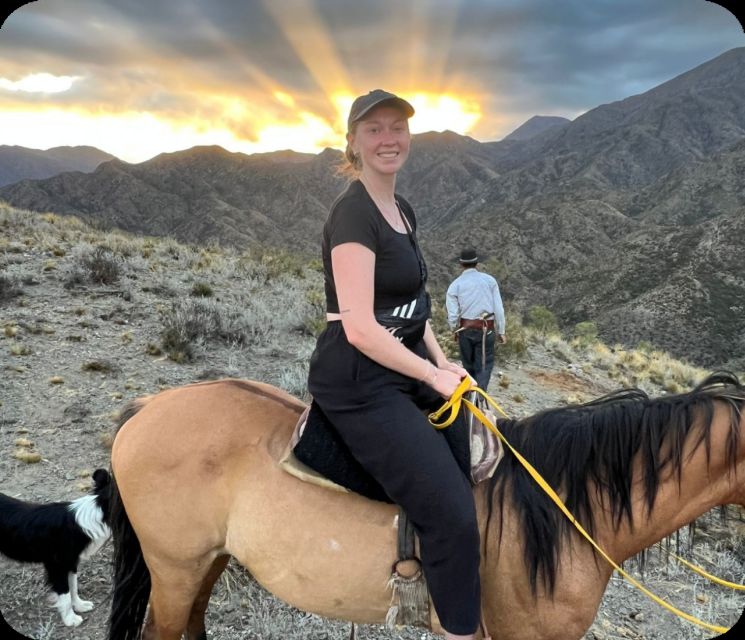 Mendoza: Sunset Horse Back Riding in the Mountains and BBQ - Sunset on Horseback, Not From a Bus Window