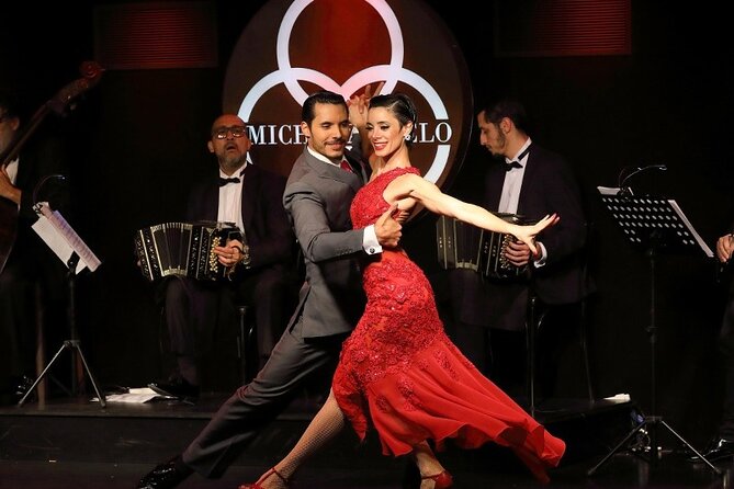 Michelangelo Tango & Folklore Show in Buenos Aires - Optional tango lessons and Argentine wine tasting
