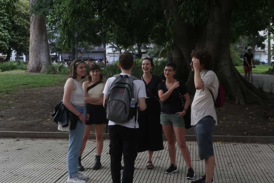 Nazis in Buenos Aires: a historical walking tour - Meeting Max near the Monument to Juana Azurduy