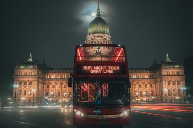 Night Bus Tour: Myths and Legends of Buenos Aires - Key points to know before you book