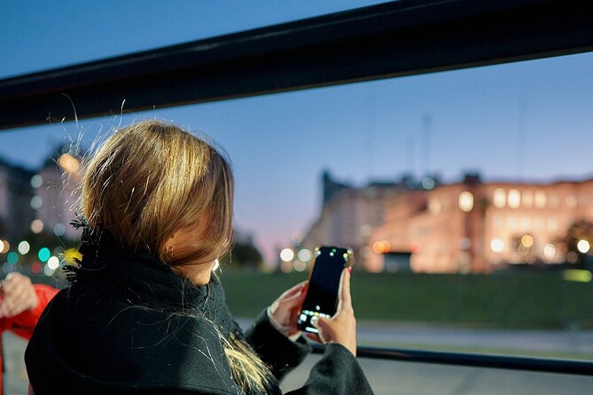 Night Bus Tour: Myths and Legends of Buenos Aires - Spanish commentary and the English-language question