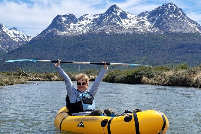 Packrafting experience along the Olivia River - One hour on the Olivia River