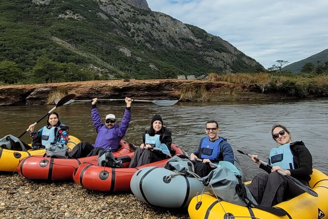 Packrafting experience along the Olivia River - A second river section with a conservation message