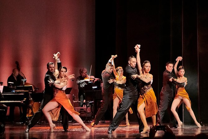 Piazzolla Tango Show Ticket Including Private Transfers From Port & Hotels - Choosing between show only and dinner