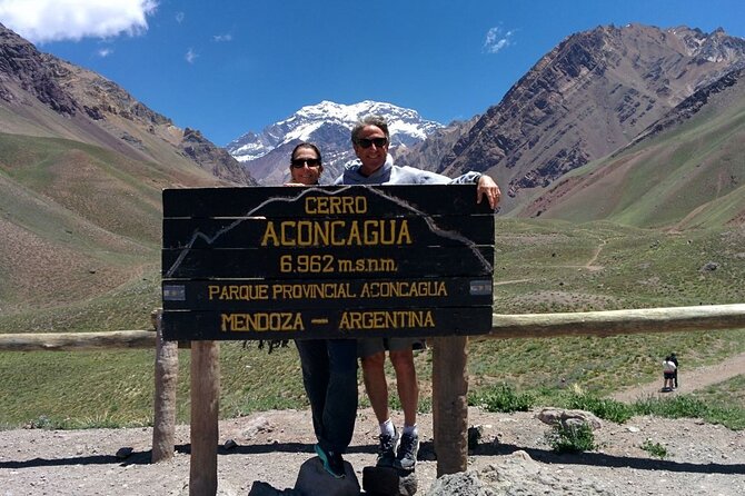 Private Andes High Mountain tour - lunch with wines - Potrerillos Dam: a strong first look at the Andes