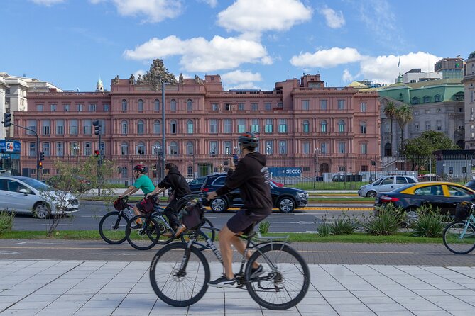Private Full Day Bike Tour Around Buenos Aires with Local Host - Floralis Generica and the Law Faculty