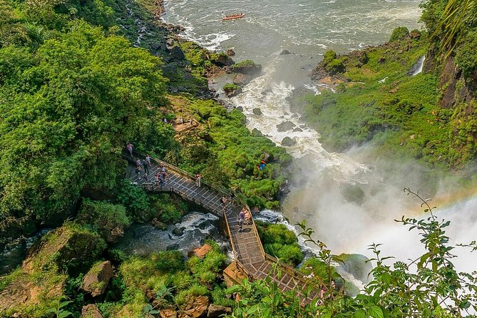 Private Full-Day Tour to Iguazu Falls National Park - The upper circuit trades closeness for broad views