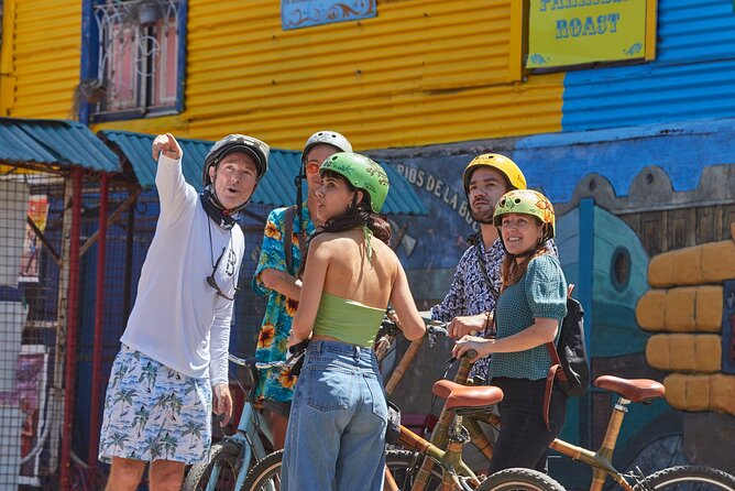 Private Off the Beaten Path: Hidden Urban Art Bike Tour - La Boca’s murals, collectives, and local stories