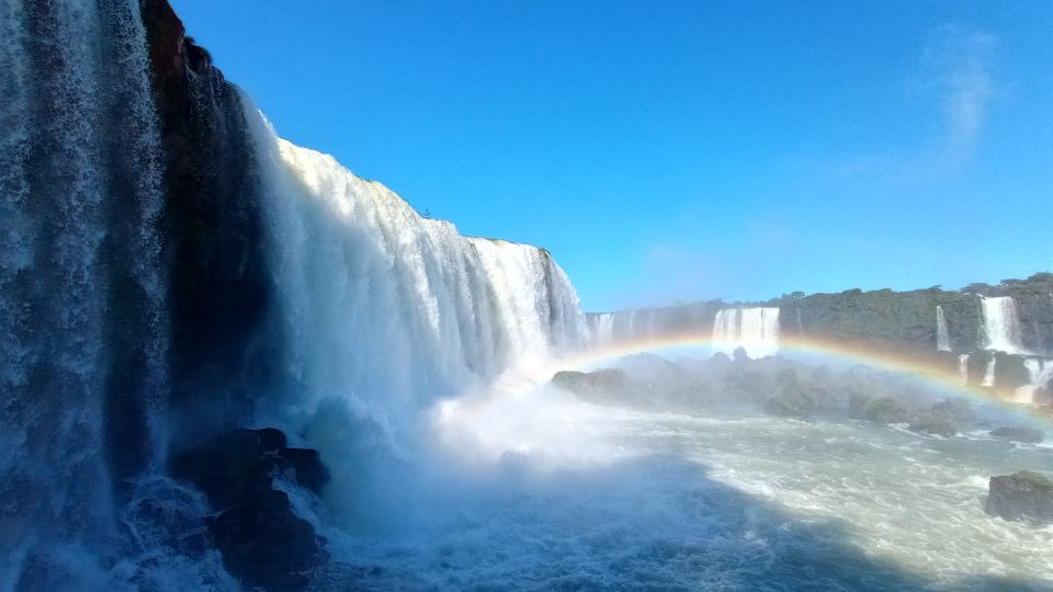 Puerto Iguazú: Brazilian Falls Half-Day Panoramic Tour - The Floriano Falls walkway and Devil’s Throat Canyon