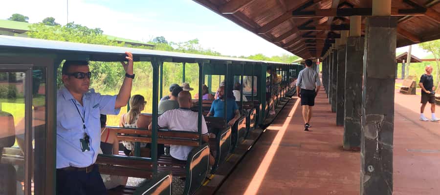 Puerto Iguazu: Iguazu Falls Argentinian Side Full-Day Tour - The Upper Circuit: broad views with less climbing