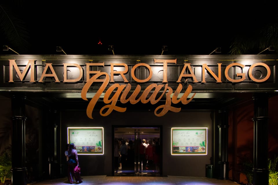 Puerto Iguazu Madero Tango Show - A Short Tango Lesson for Those Who Want to Try