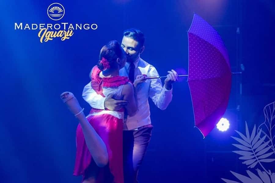 Puerto Iguazú: Madero Tango Show with Optional Dinner - Folklore brings a different Argentine mood