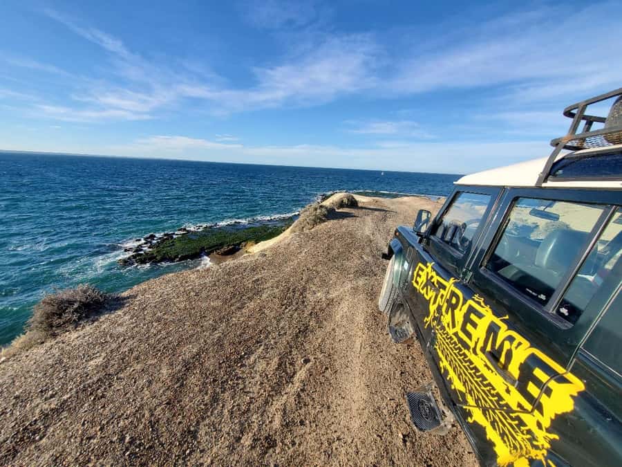 PUERTO MADRYN: 4 X 4 ADVENTURE EXPERIENCE ON THE MOST BEAUTIFUL BEACHES! - Cerro Avanzado beach and the best ending