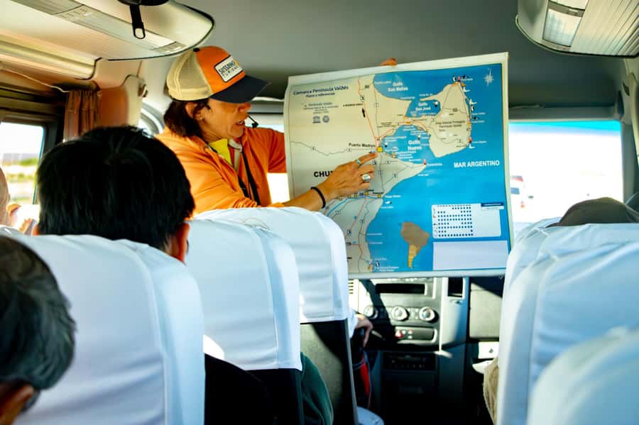 Punta Tombo Shore Excursion for Cruise Passengers + City - The gas station stop and lunch choice