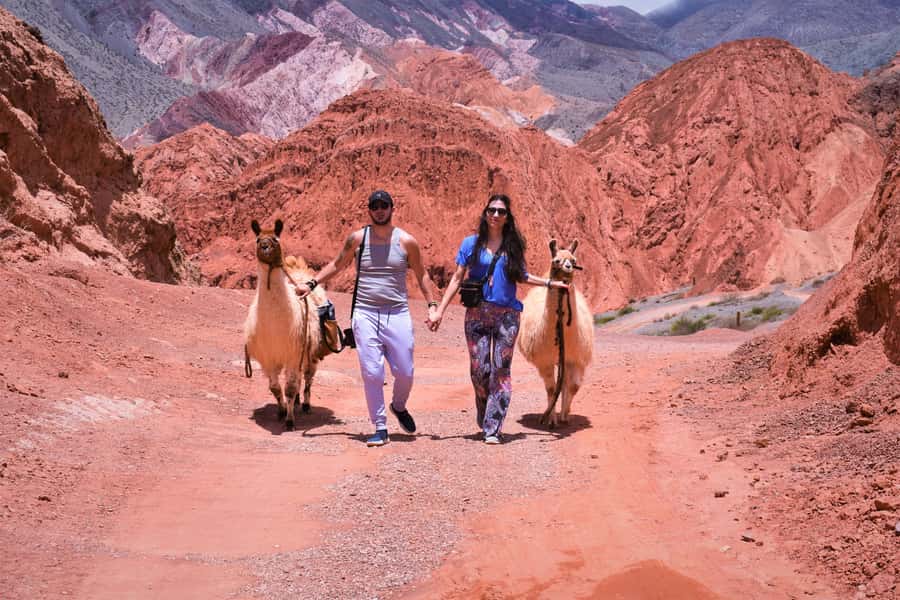 Purmamarca: Hiking with Llamas through multicolored mountains - Meeting near the cemetery side of Paseo de los Colorados