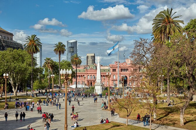 Rooftop Photography Tour in Buenos Aires - Looking down on Plaza de Mayo from the Cabildo