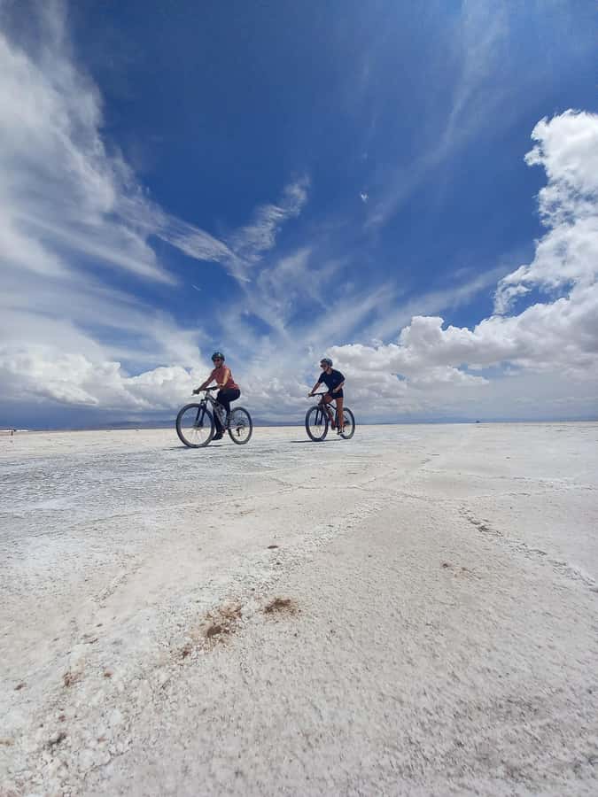 Salinas grandes by bike with lunch - From Purmamarca to the Cuesta de Lipán