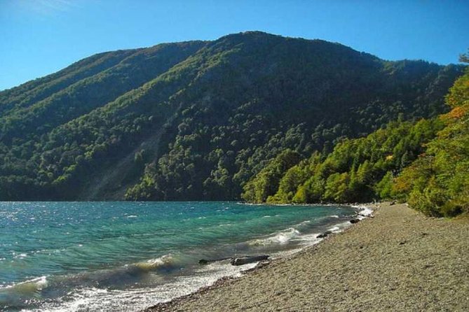 San Martin de los Andes by Seven Lakes Road from Bariloche - Leaving Bariloche beside Nahuel Huapi Lake