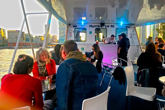 Sunset on the Río de la Plata: Navigation & Open Bar - The one-hour ride through the port