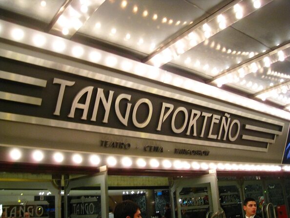 Tango Porteño Show with Optional Dinner in Buenos Aires - Five things to know before booking