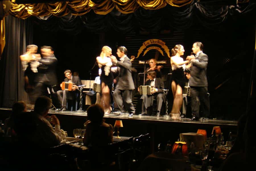 Tango show in La Ventana with optional Dinner - The orchestra gives the evening its backbone